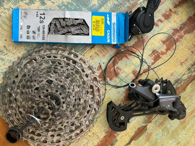 Vendo relação deore 12 velocidade 