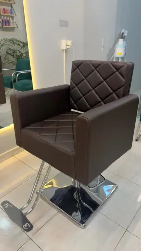 Cadeira de Salão Hidráulica reclinável
