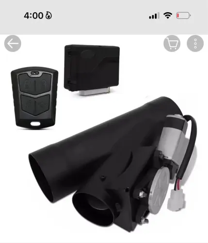 Difusor Escape Eletrônico Universal Ronco Esportivo Botão