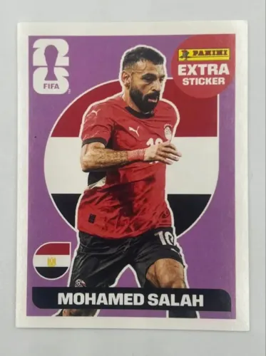Figurinha Legend Mohamed Salah Roxa