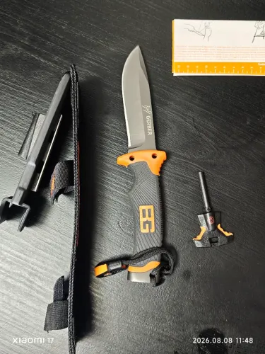 Faca tática Geber Bear Grylls, sobrevivencia