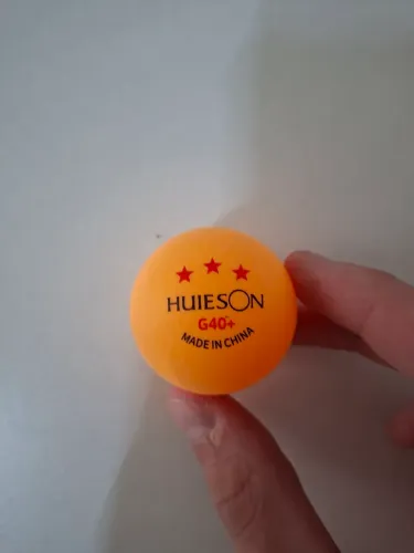 Bolinha de tênis de mesa| 3 estrelas Huieson| 12 uni