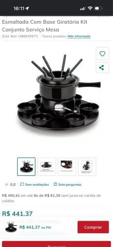 Fondue novo ! 