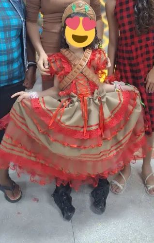 Vestido de quadrilha - Maria Bonita