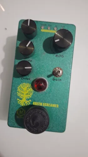 Pedal Greenscream Mosky Overdrive 