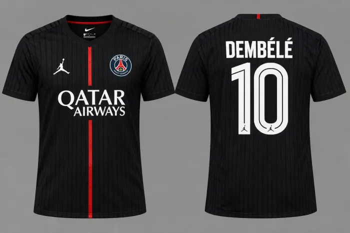Kit com 3 camisas de times europeus