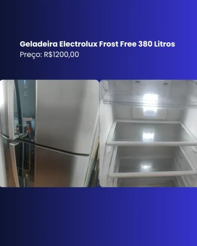 Geladeira Electrolux Frost Free 380L