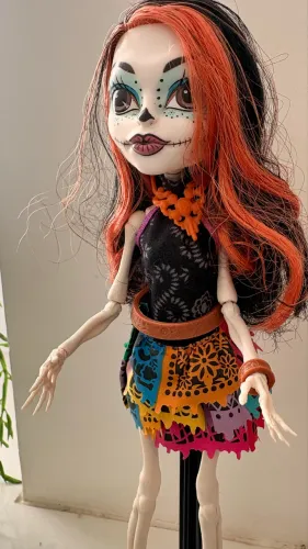 Monster High Skelita Calaveras G1 Scaris - Mattel