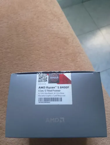Vendo processador Rayzen 5 8400F novo