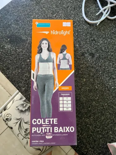 COLETE ORTOPÉDICO Usado apenas 3 vezes!!