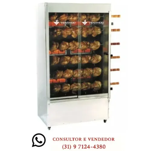 Assadeira de Frango P/ 30 Frangos Venâncio