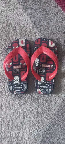 CHINELO HAVAIANAS HOMEM ARANHA TAM 23/24