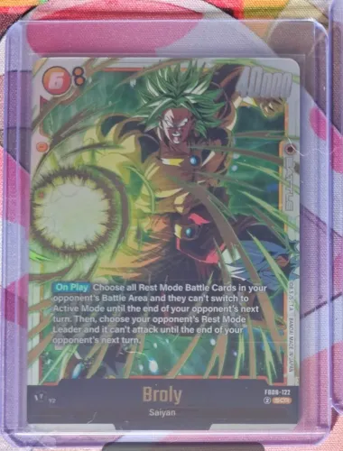 Dragon ball fusion world Saiyan's Pride Broly SCR
