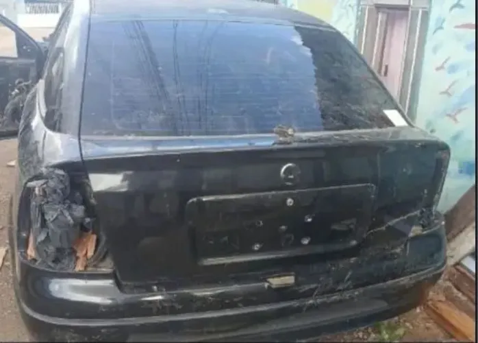 Para choque traseiro astra