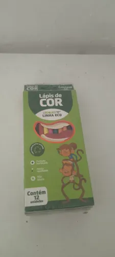 Kit c/ 84unidades cx de lápis 12 cores Leo&Leo