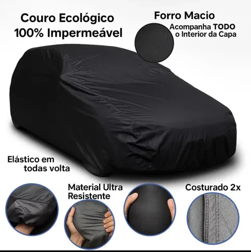Capa de couro ecológico 