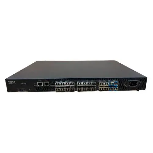 Switch Fibre Channel IBM 2498-B24 / Brocade 300 BR-360 SAN24B de 8 GB/s e 24 portas
