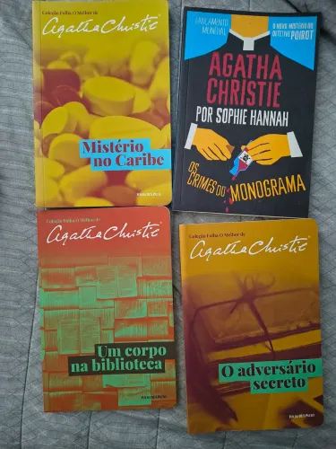Livros diversos Agatha Christie 