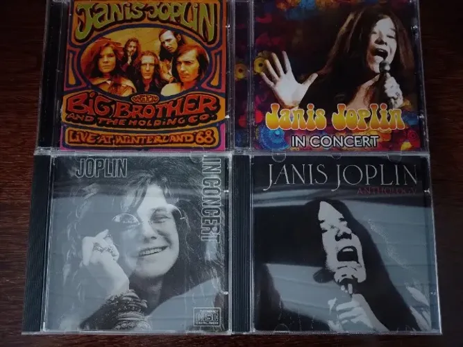  cd janis joplin lote com 4 cds