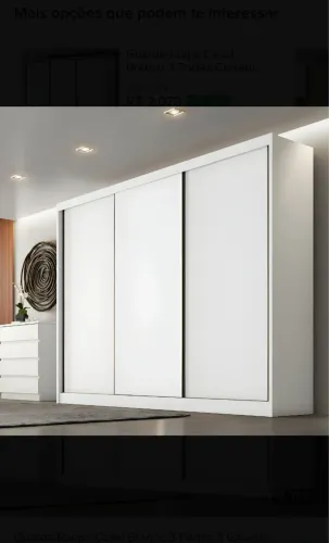 Guarda roupa casal novo