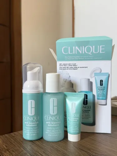 kit miniaturas clinique anti-blemish solutions