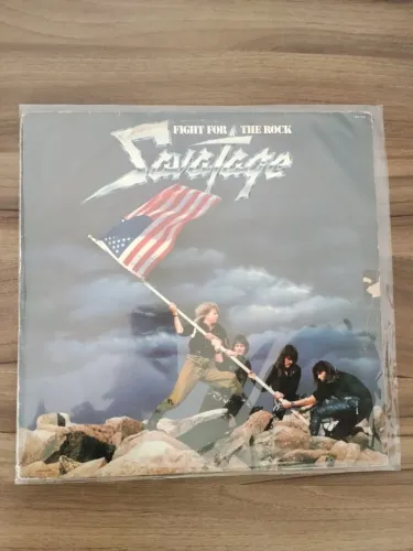 Disco lp Savatage Fight for the rock