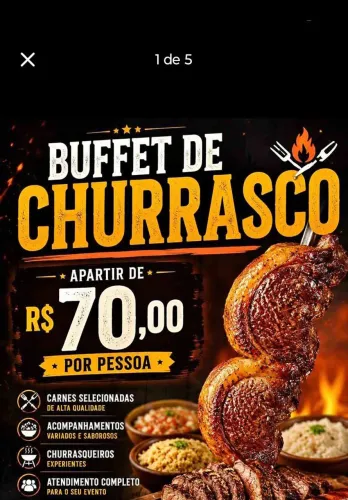 Buffet churrasco