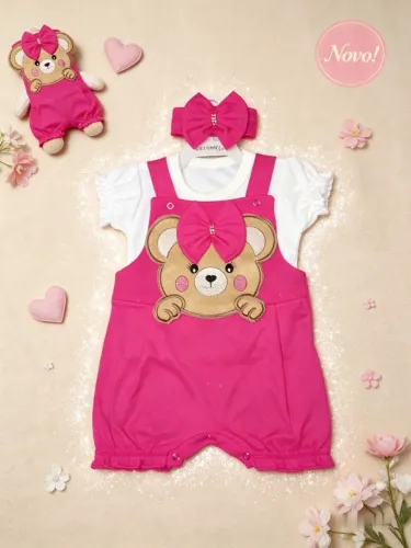 Jardineira para bebe