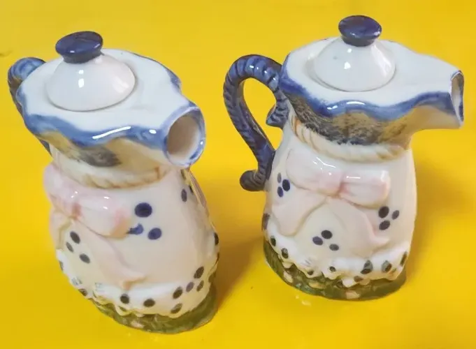 Par de Bibelôs em Porcelana