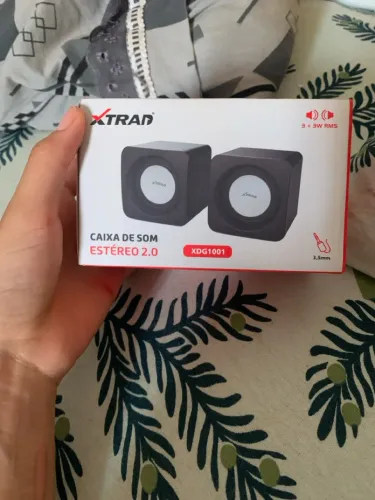 Caixa de som para computador novinha