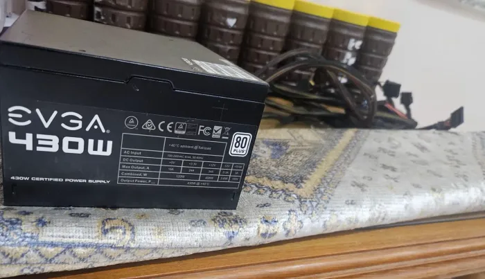 Fonte 430w EVGA 80 plus!!