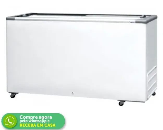 Freezer Horizontal Tampa de Vidro Fricon 503L
