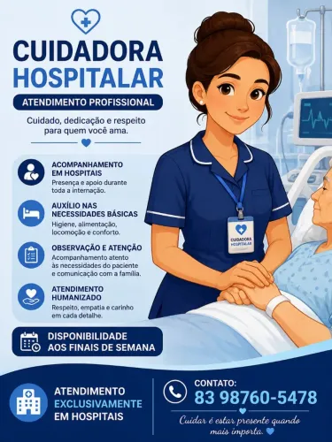 Cuidadora Hospitalar 