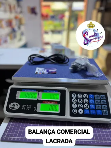 Balança Digital 40kilos - Lacrada Bateria recarregável