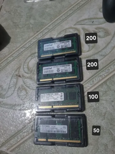 Memórias RAM para Notebook - Vários Modelos (8GB DDR3L / 4GB DDR3L / 2GB DDR2)