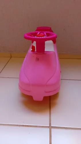 Carrinho infantil rosa