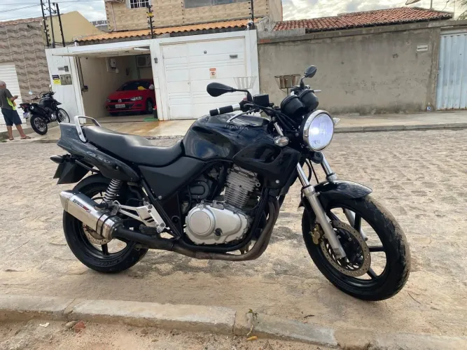CB500 carburada