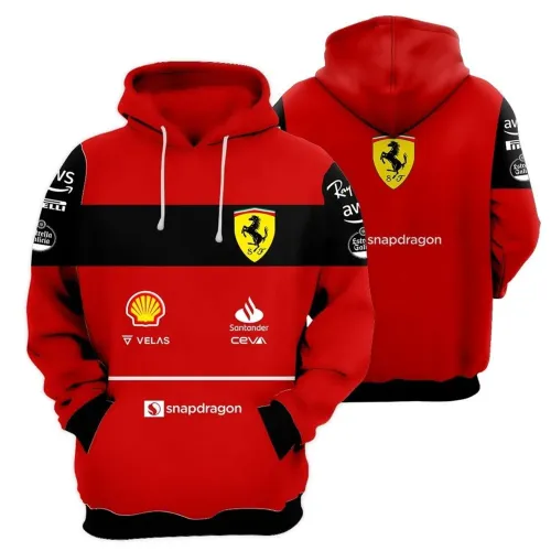 Blusa de moletom Ferrari 