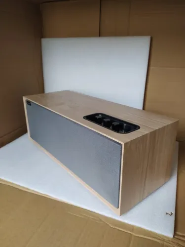 caixa de som 100w, bluetooth, bivolt, knup ro900