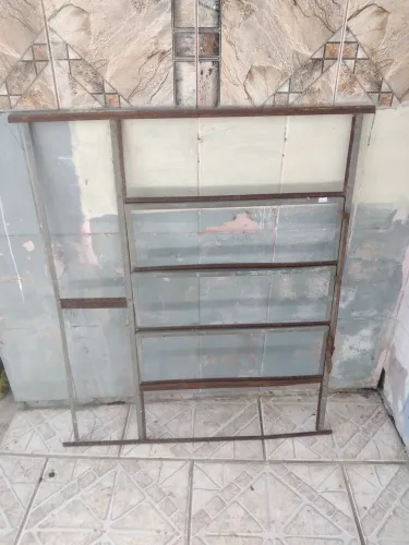 Janela basculante Aço 1,0x0,80