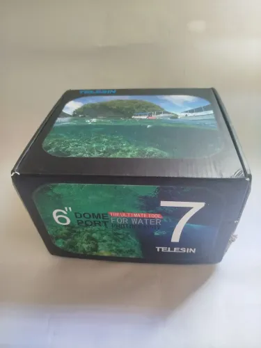 Dome Telesin p/ GoPro Hero 5,6 e 7 Black