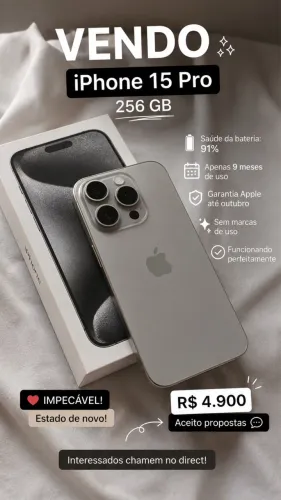 iPhone 15 pro 256gb