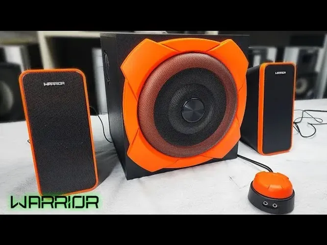 Caixa De Som Gamer Warrior Oysseus 2.1 50w Rms - Sp266