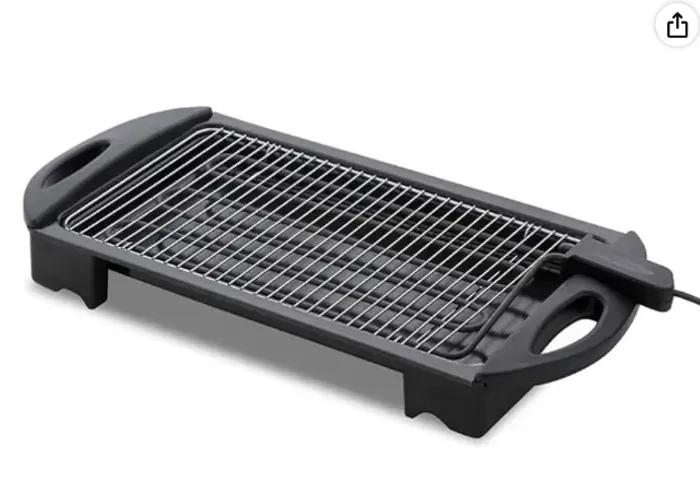 Fischer Churrasqueira Elétrica Portátil Grill Preta 127V 4513-9419