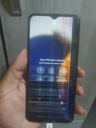 Samsung A03 Falta trocar a tela 