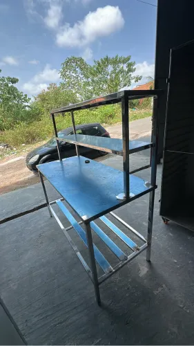 Mesa inox 190x60