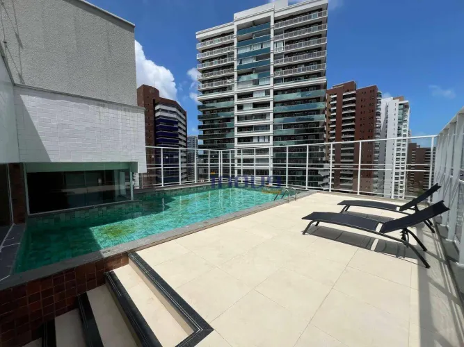 Apartamento com 2 dormitórios à venda, 35 m² por R$ 500.000,00 - Aldeota - Fortaleza/CE