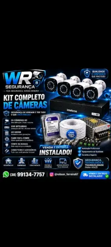 Instalação de câmeras
