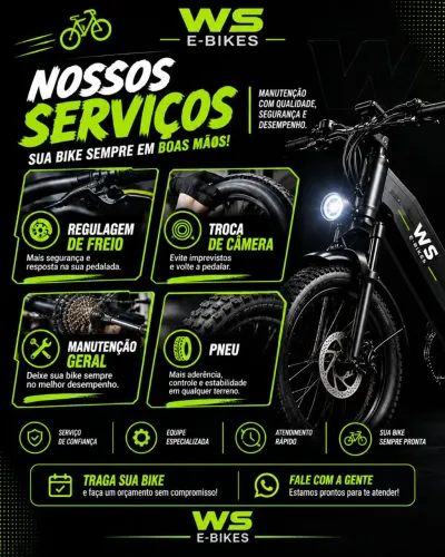 Manutenção baike elétrica
