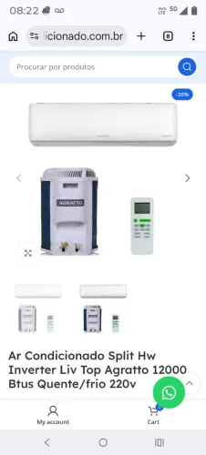 Split agratto inverter